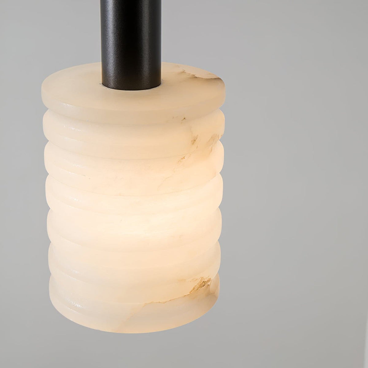 Hanglamp Albast Ribbelcilinder