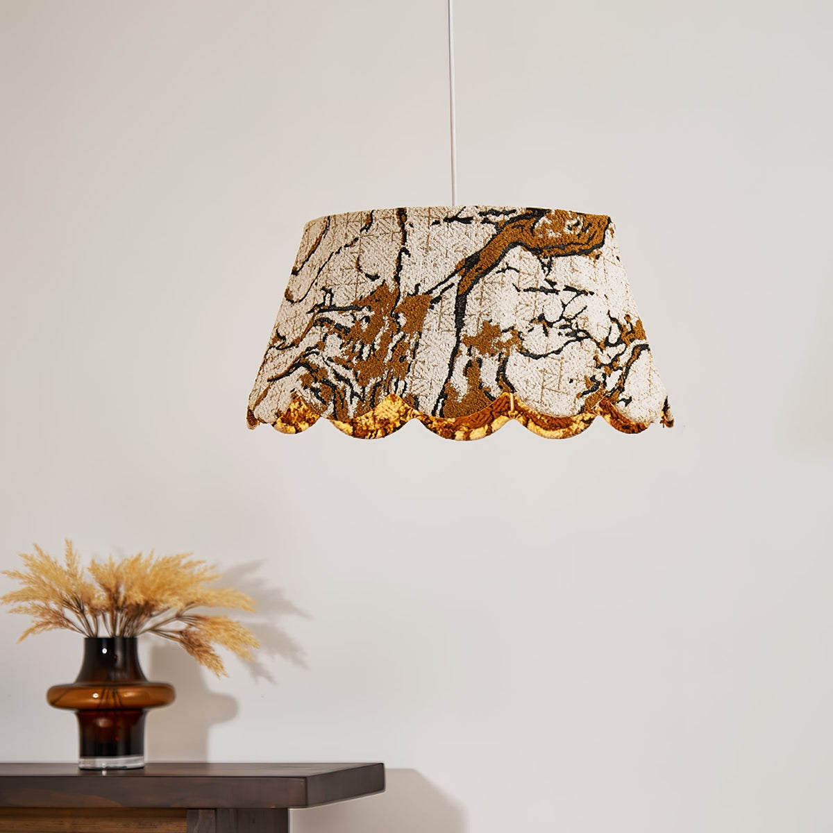 Vavenia Creativity Scallop Stoffen hanglamp