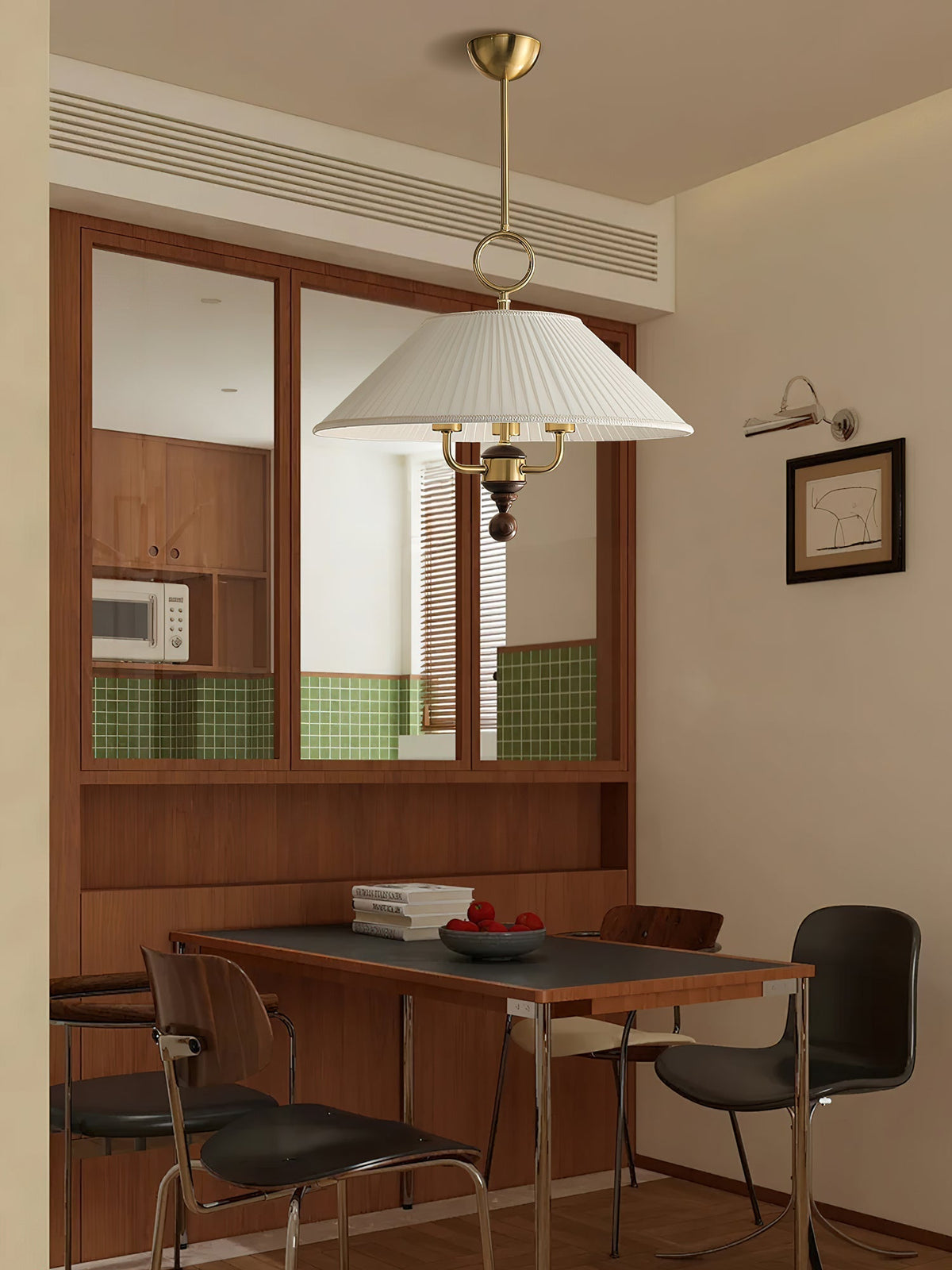 Xylren geplooide hanglamp