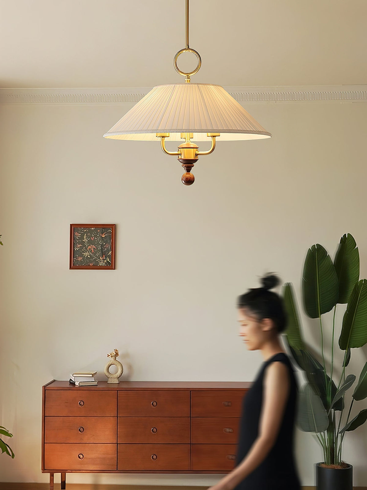 Xylren geplooide hanglamp