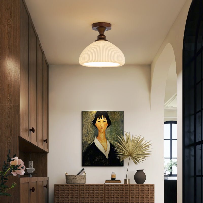 Alveneth Premium Noordse kunst glas plafondlamp