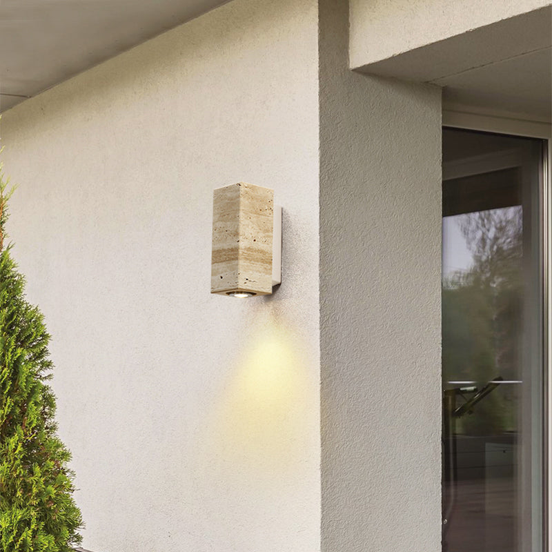 Norenina travertin wandlamp