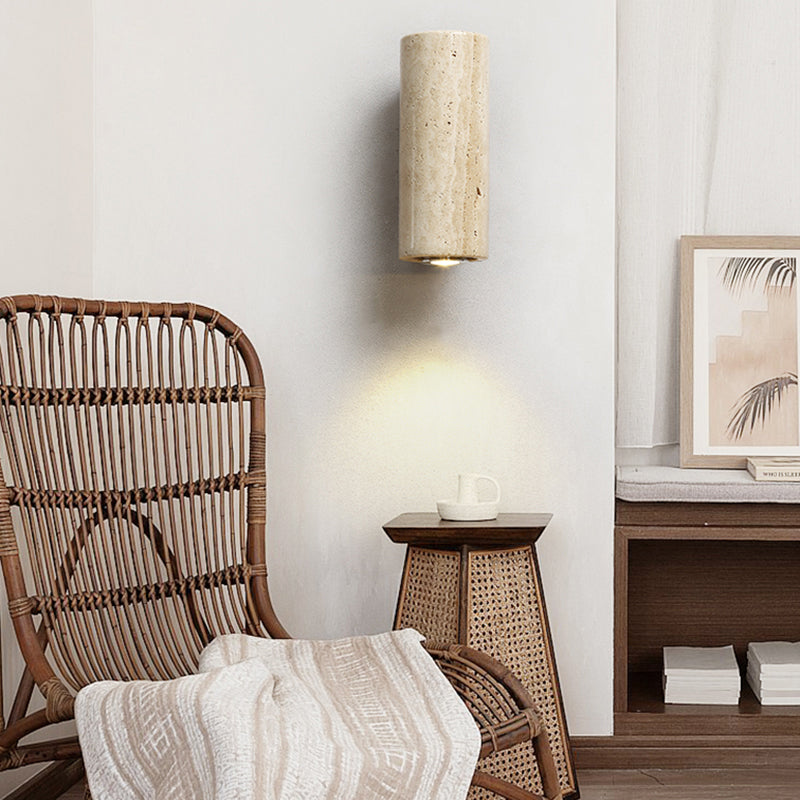 Norenina travertin wandlamp
