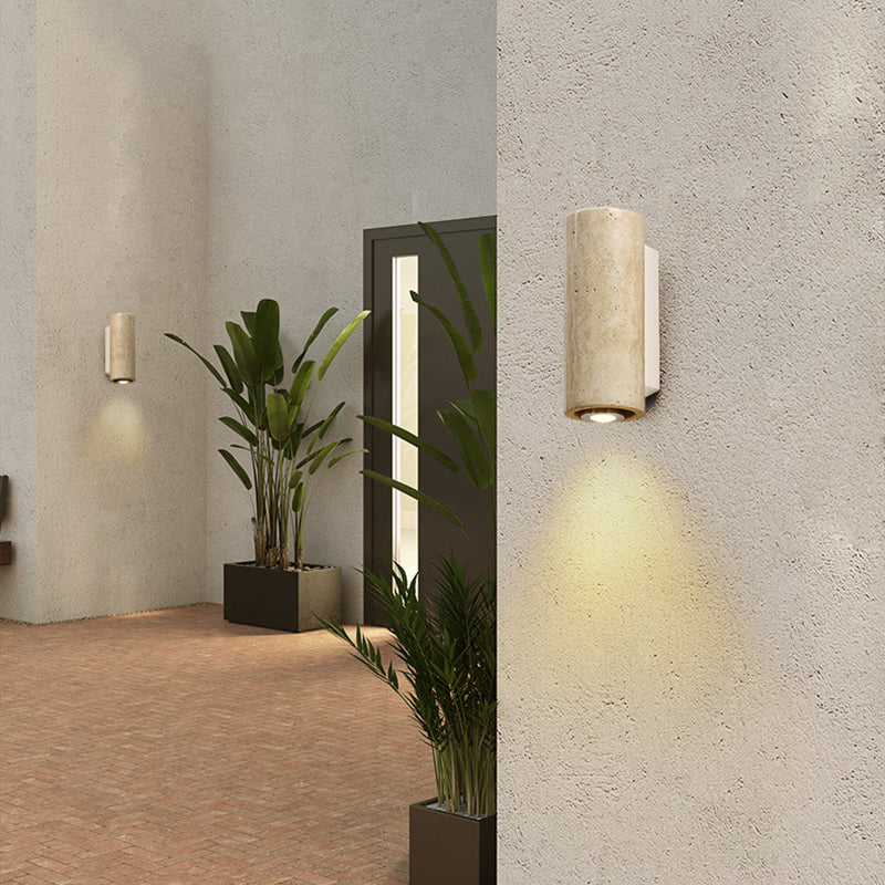 Norenina travertin wandlamp
