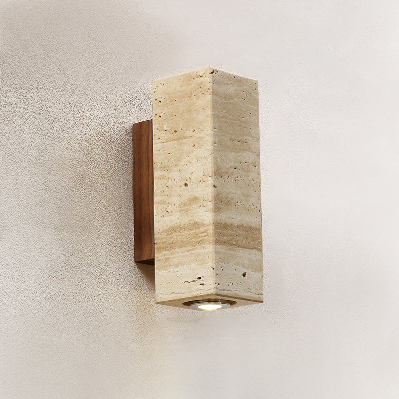 Norenina travertin wandlamp