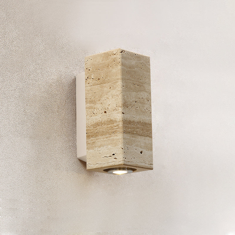 Norenina travertin wandlamp