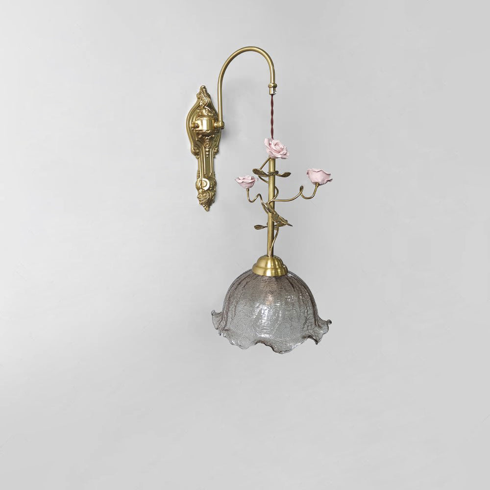 Terielira wandlamp & cognac