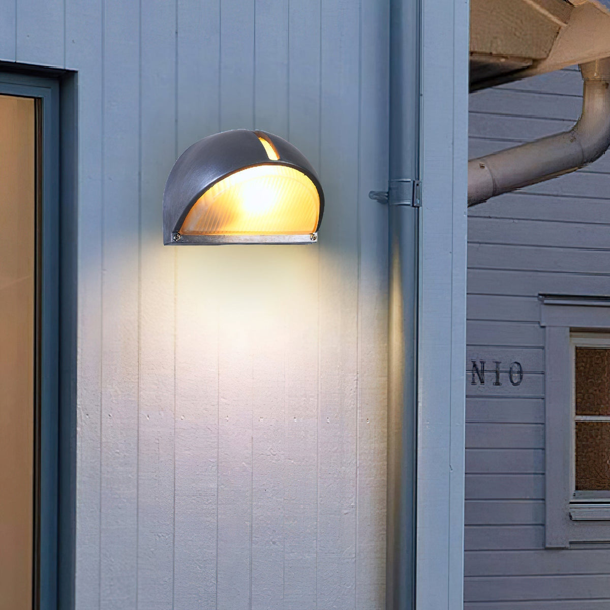 Olcarila Vintage Outdoor glas wandlamp