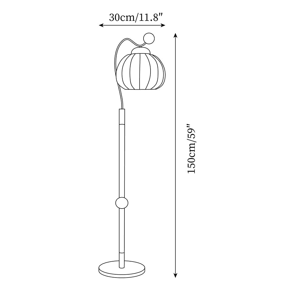 Lumanella vloerlamp