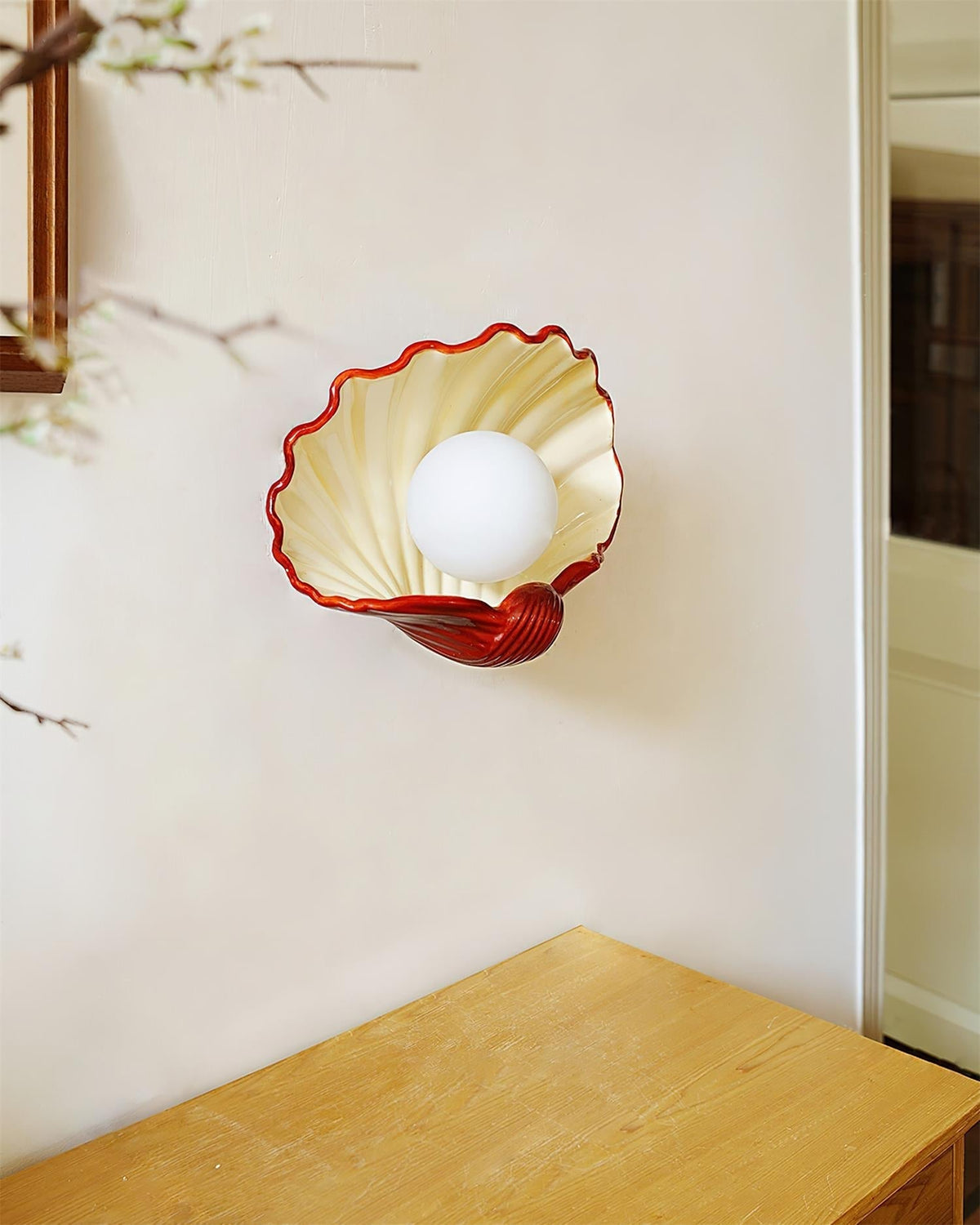 Pearlia wandlamp