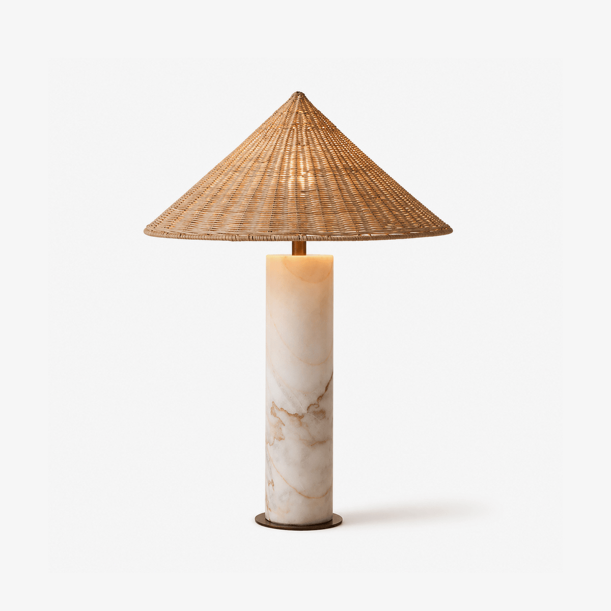 Neriella tafellamp van marmer