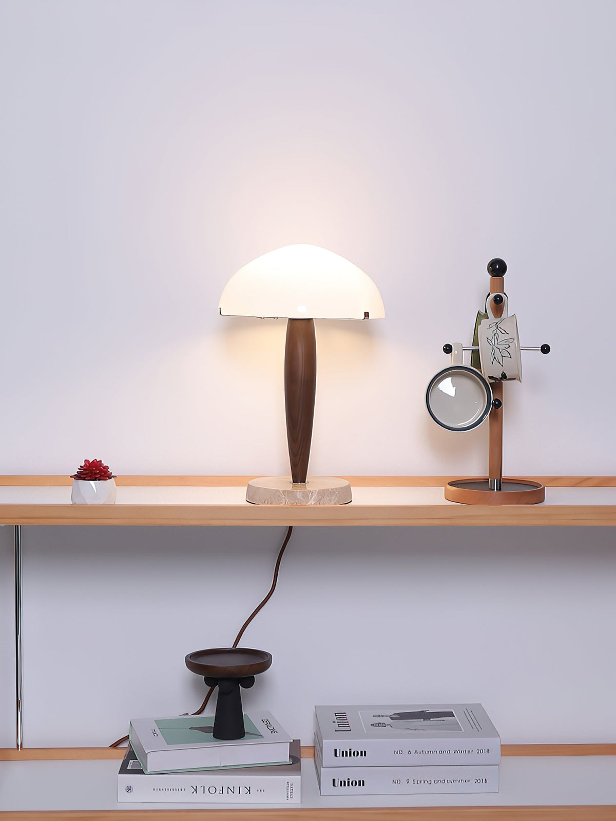 Jackson Minimalistische tafellamp van glas