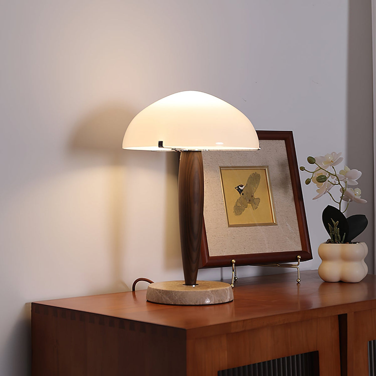 Jackson Minimalistische tafellamp van glas