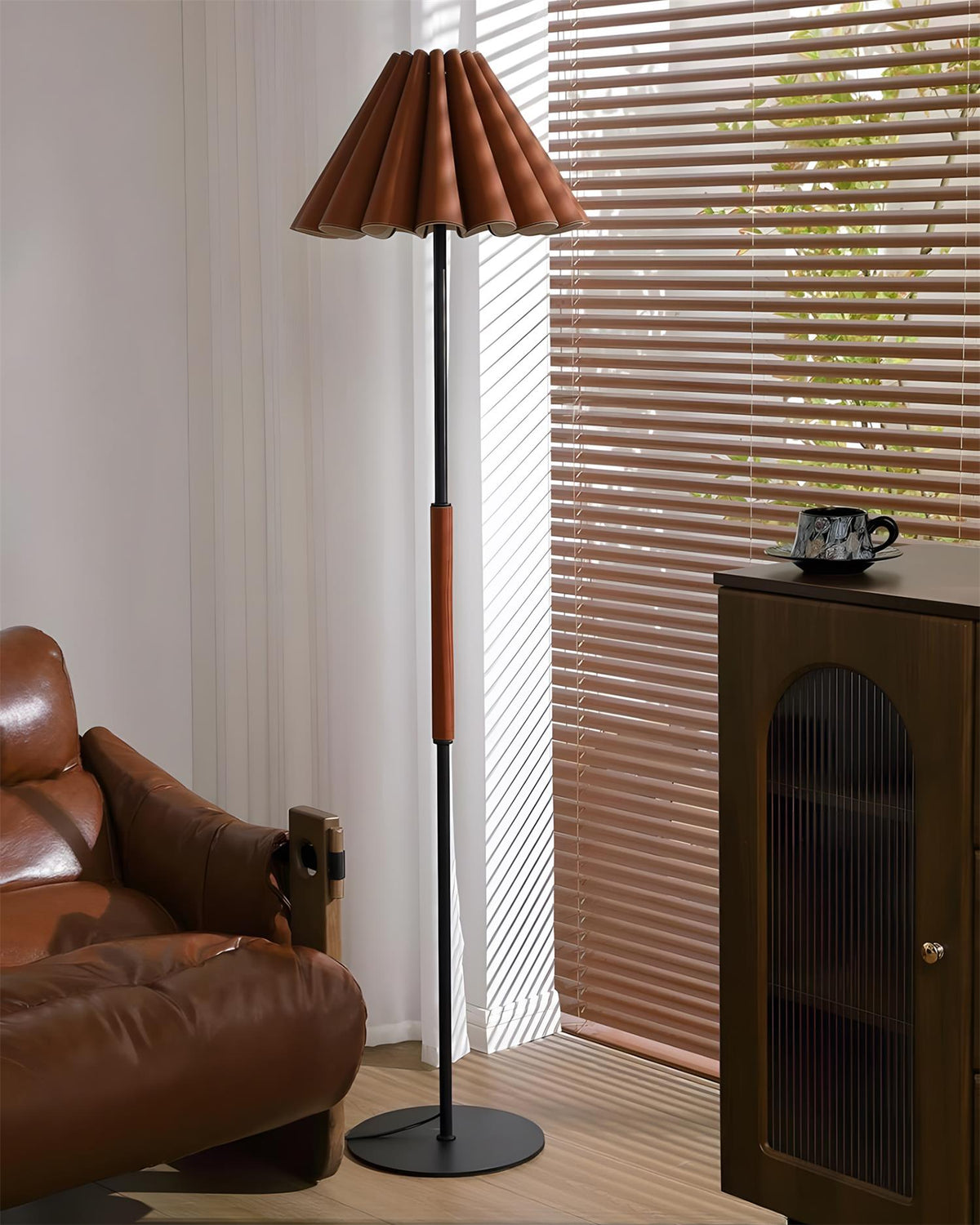 Renaria Pleat vloerlamp