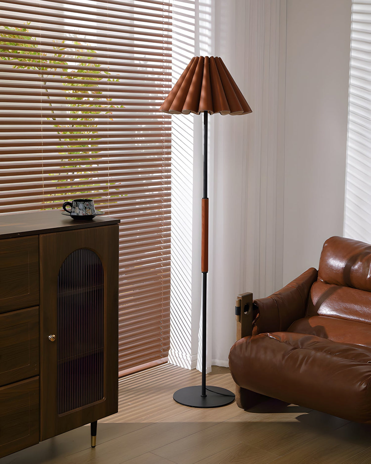 Renaria Pleat vloerlamp