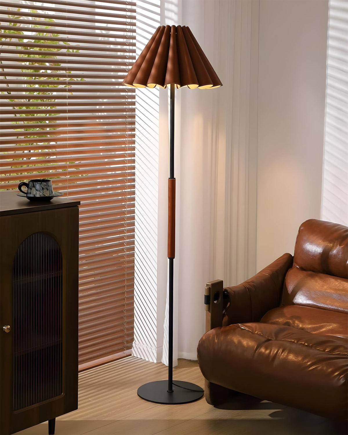 Renaria Pleat vloerlamp