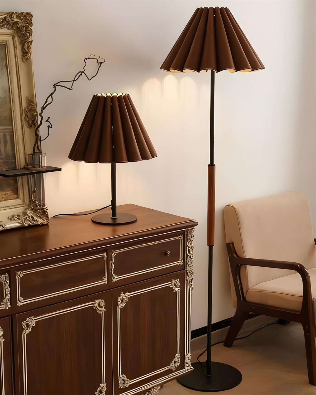Laurel Pleat tafellamp
