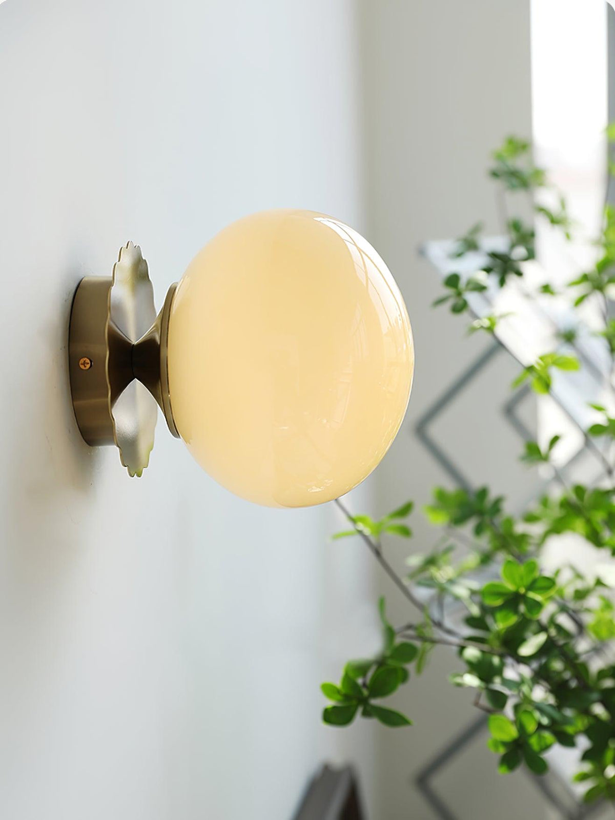 Stefan Moderne minimalistische wandlamp van glas