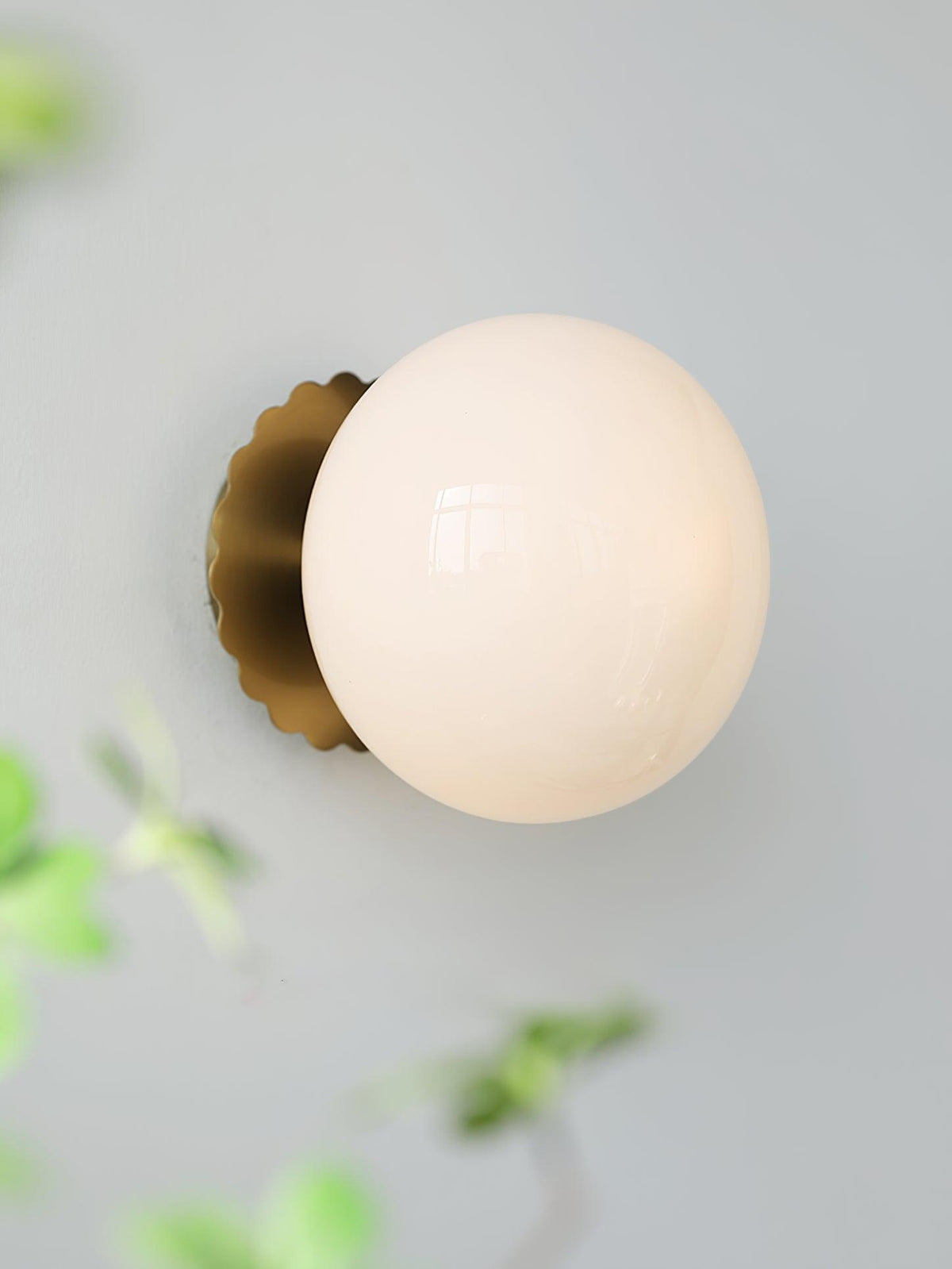 Stefan Moderne minimalistische wandlamp van glas