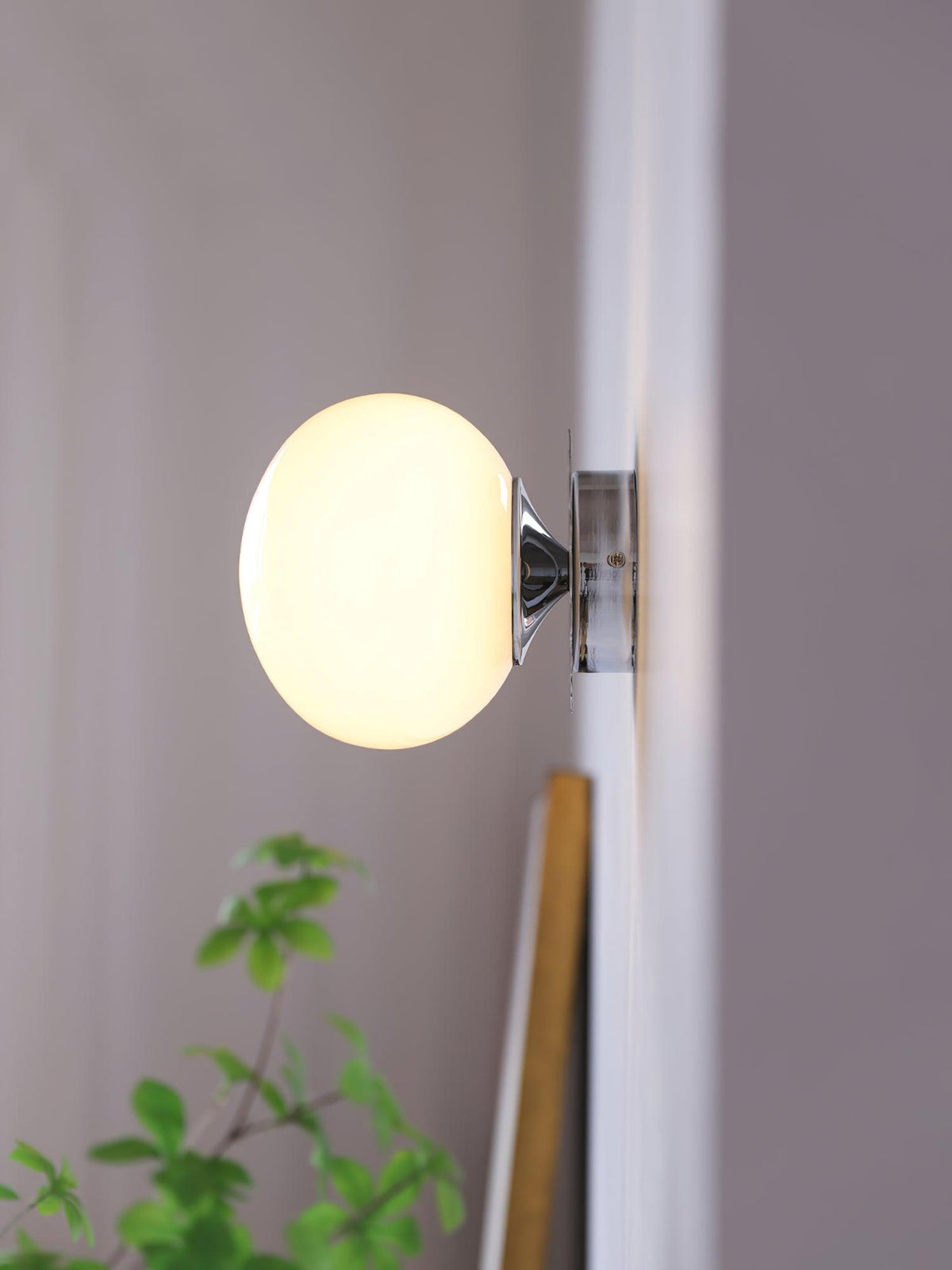 Stefan Moderne minimalistische wandlamp van glas