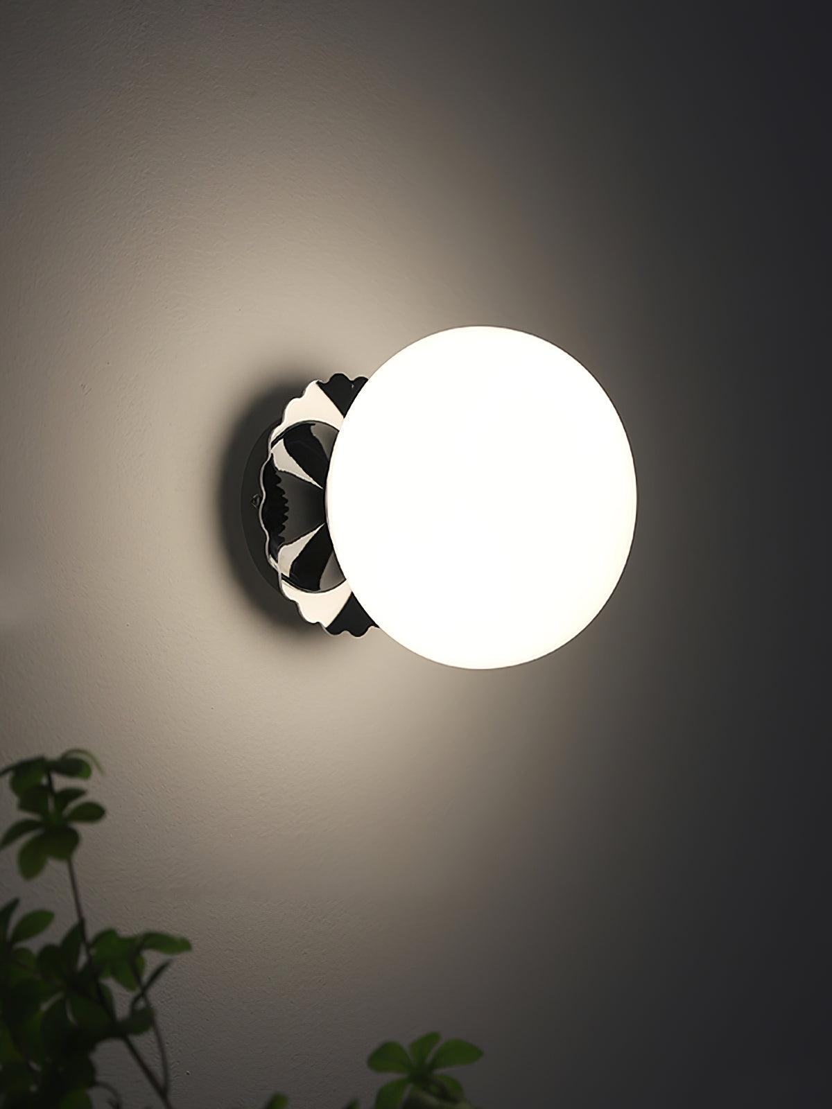 Stefan Moderne minimalistische wandlamp van glas