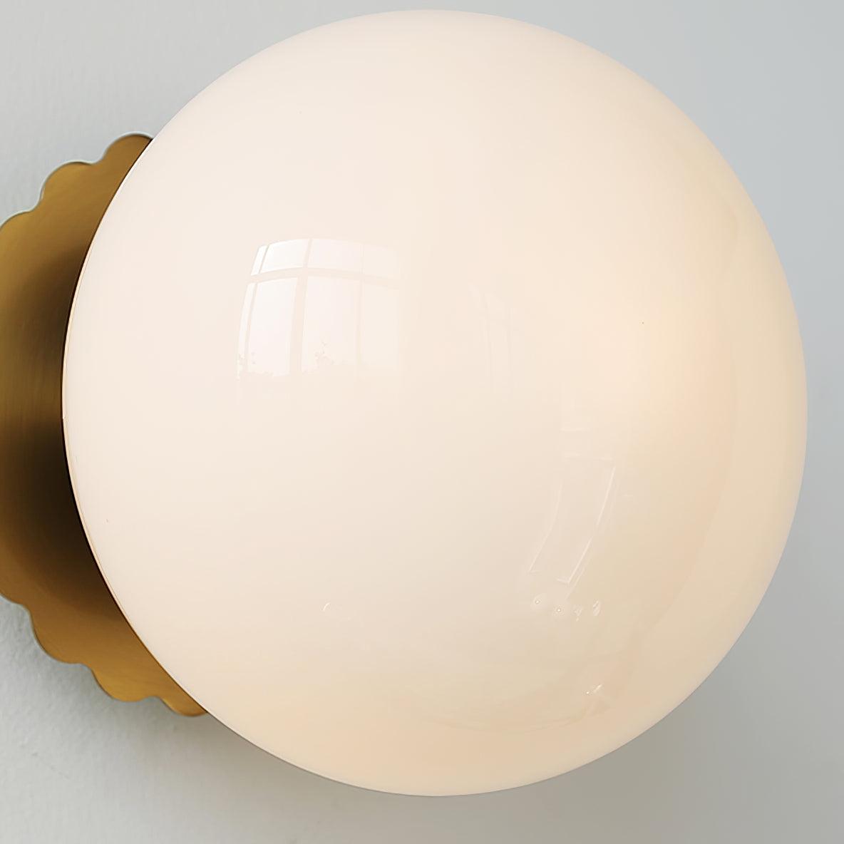 Stefan Moderne minimalistische wandlamp van glas