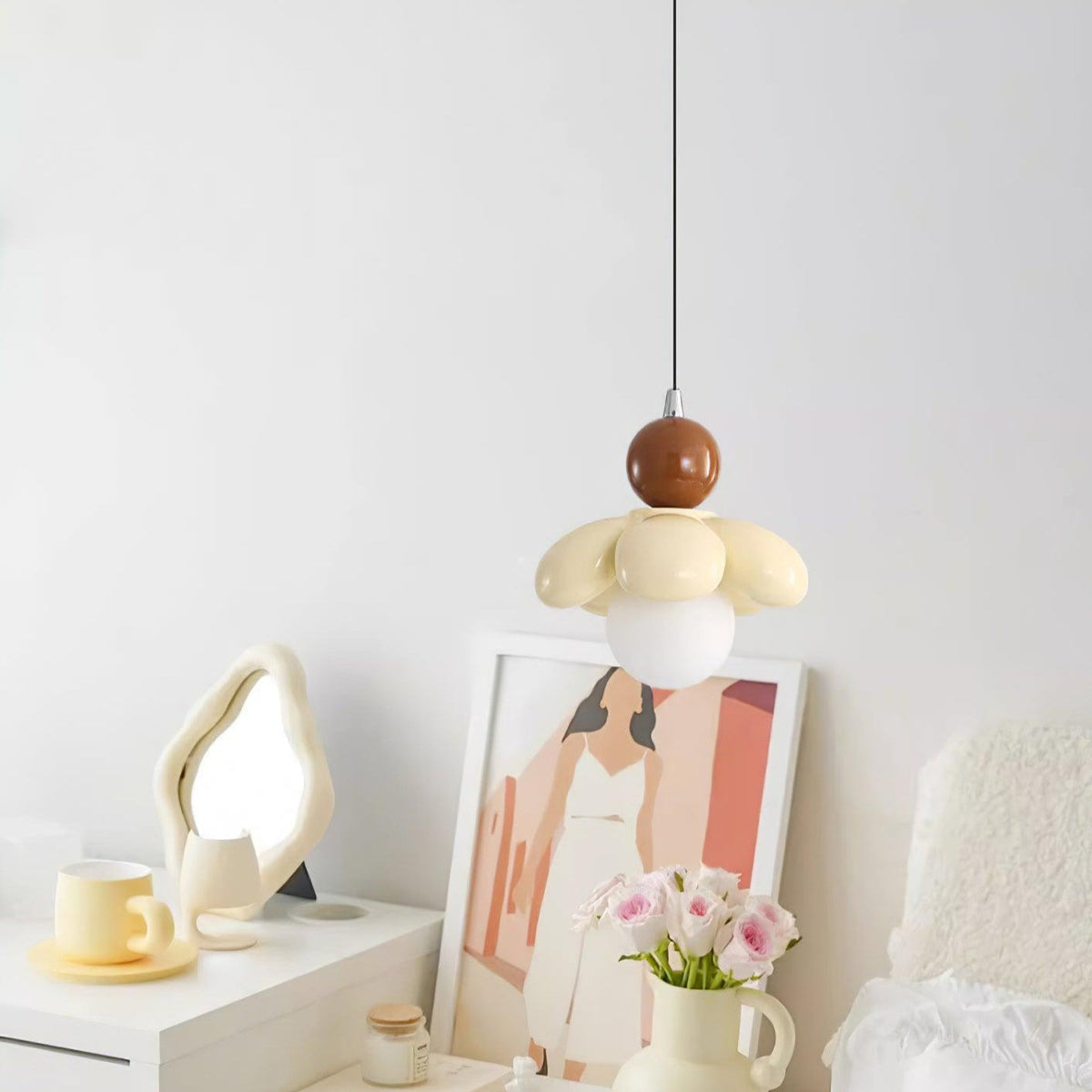 Blossi hanglamp met bloemmotief