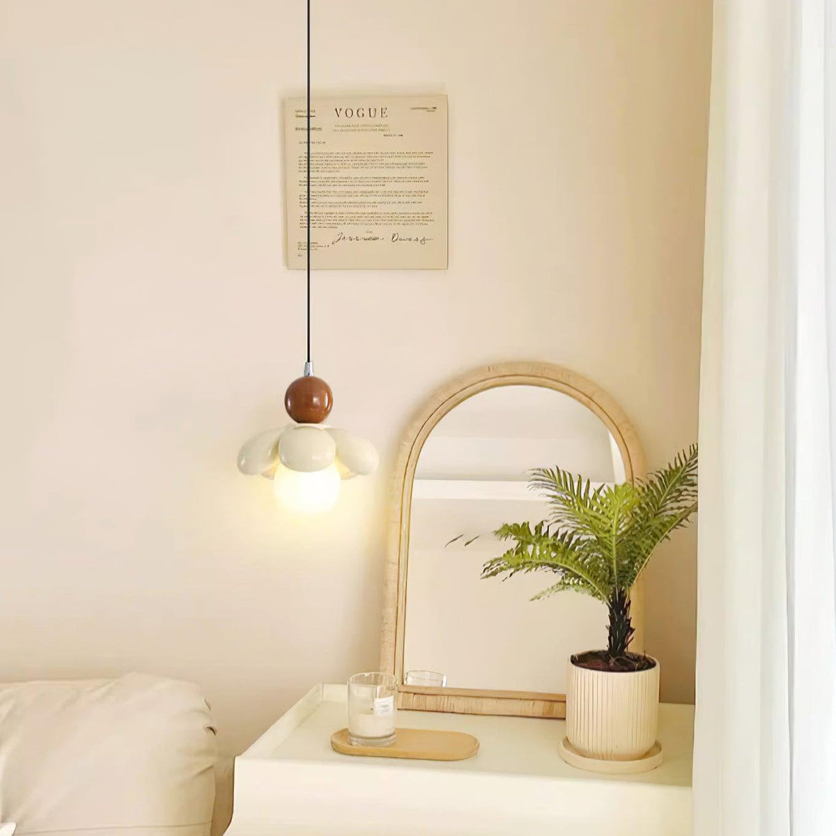 Blossi hanglamp met bloemmotief
