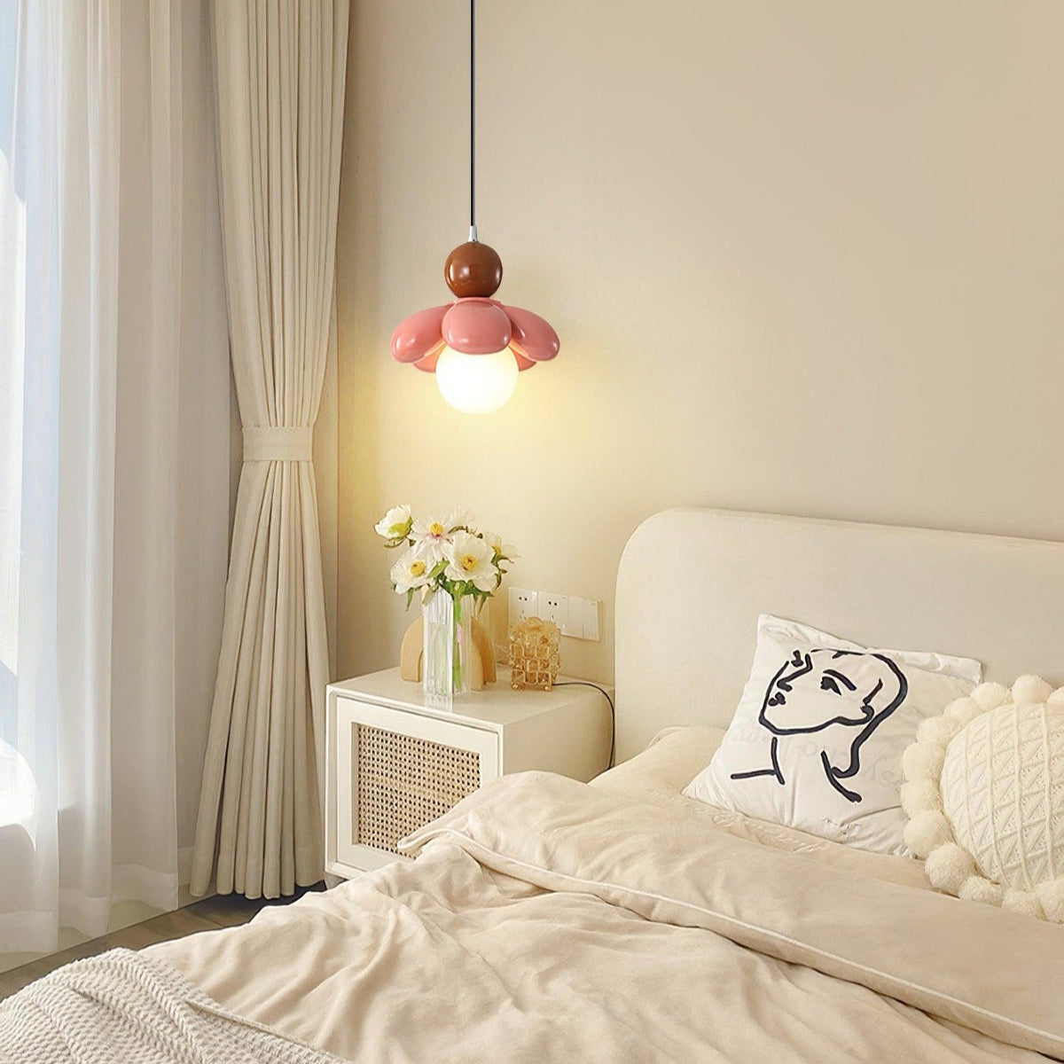 Blossi hanglamp met bloemmotief