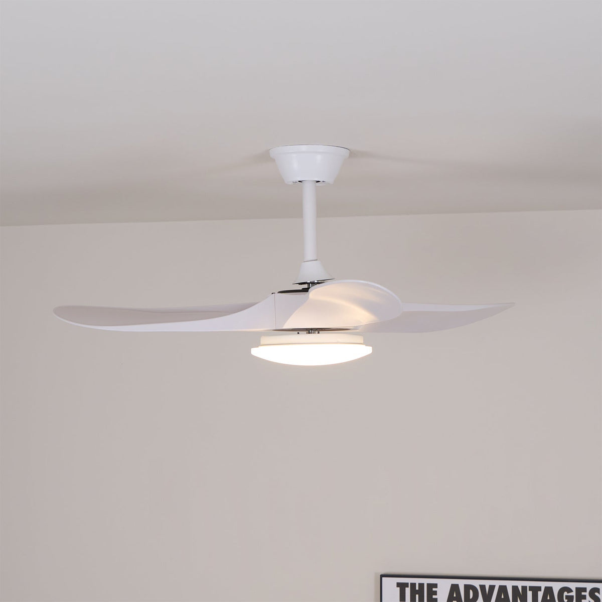 Oriken Minimalistische plafondventilator met verlichting