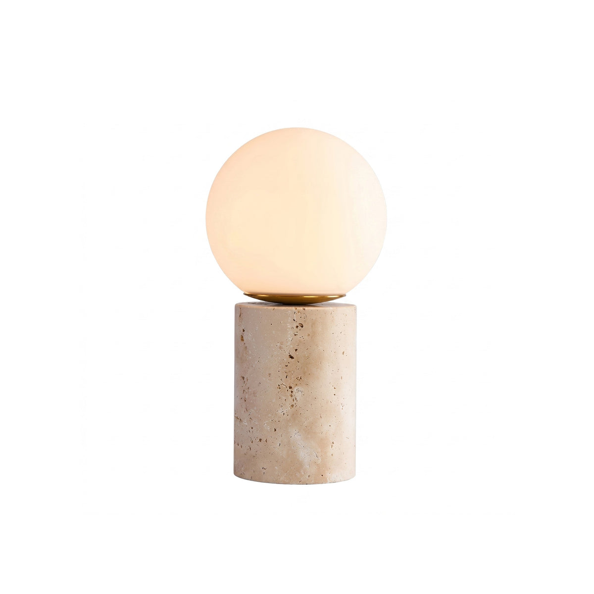 Norinise travertin tafellamp Beige
