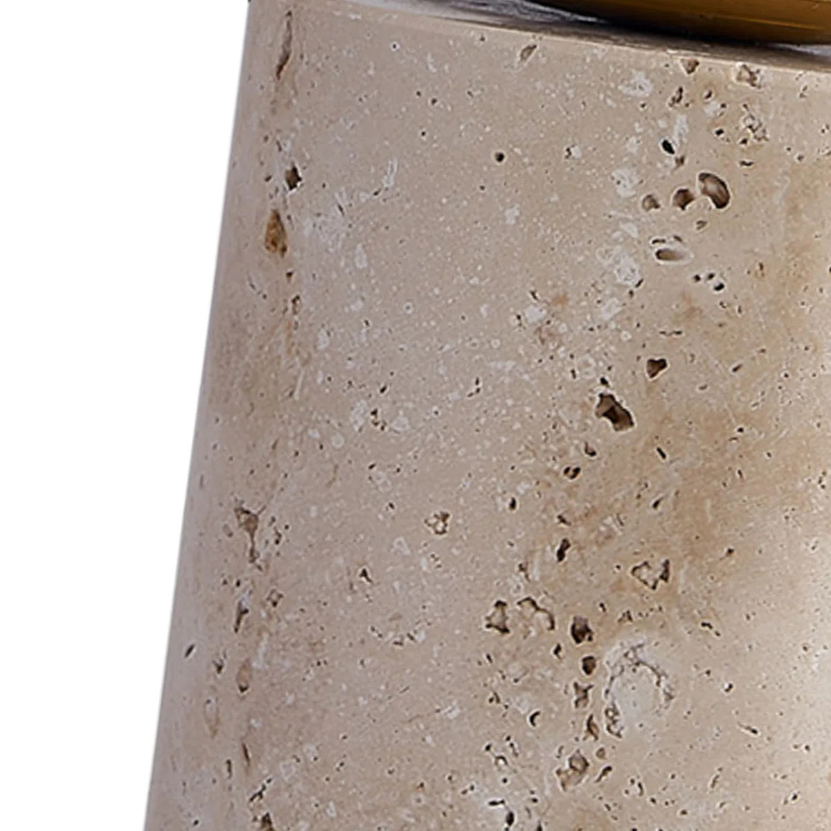 Norinise travertin tafellamp Beige