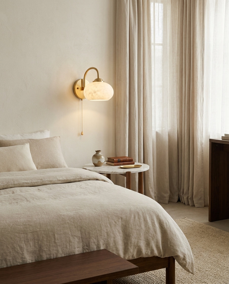 Lintonmont Albasten wandlamp