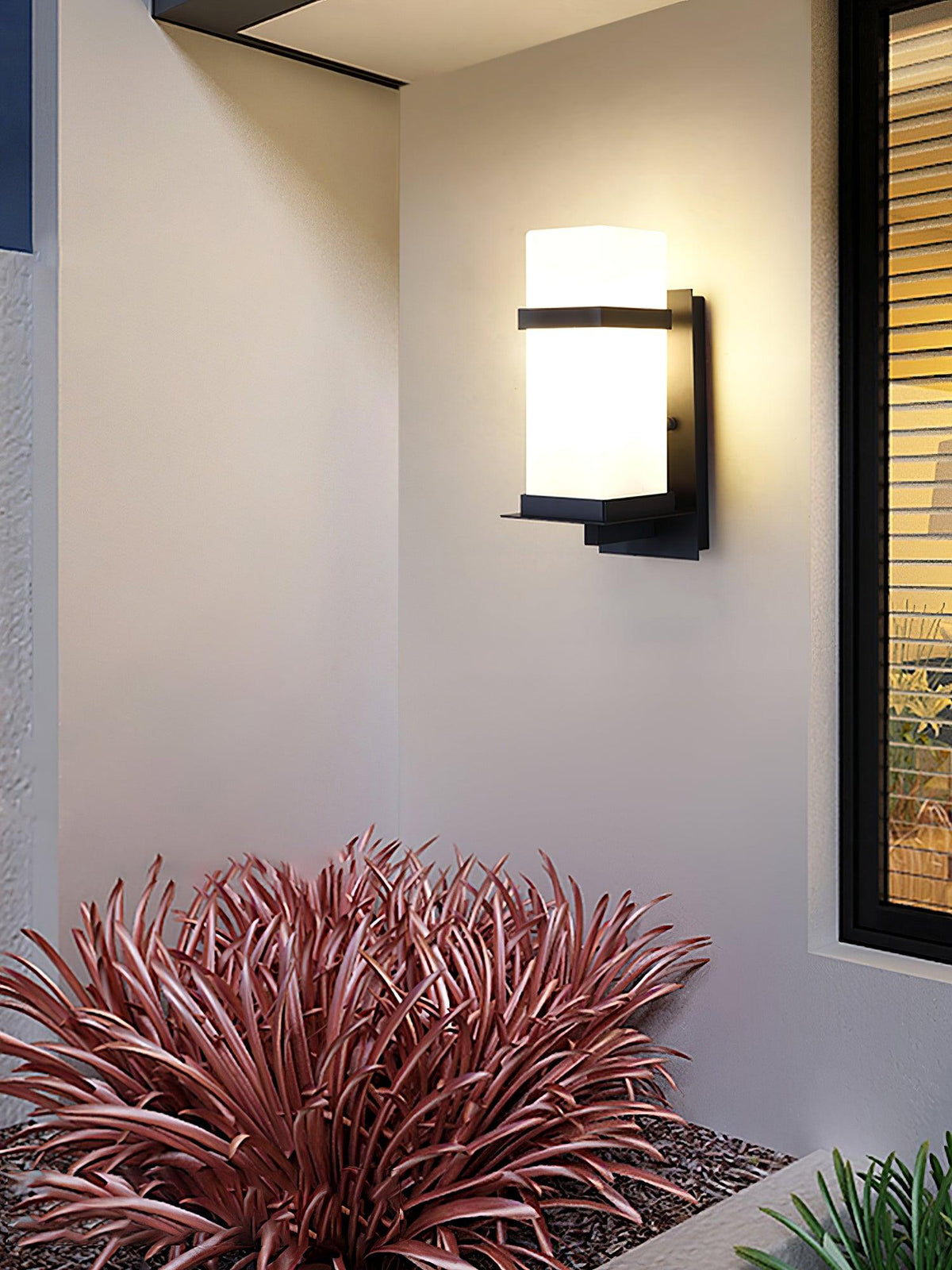 Dula Noordse kunst glas Buitenwandlamp