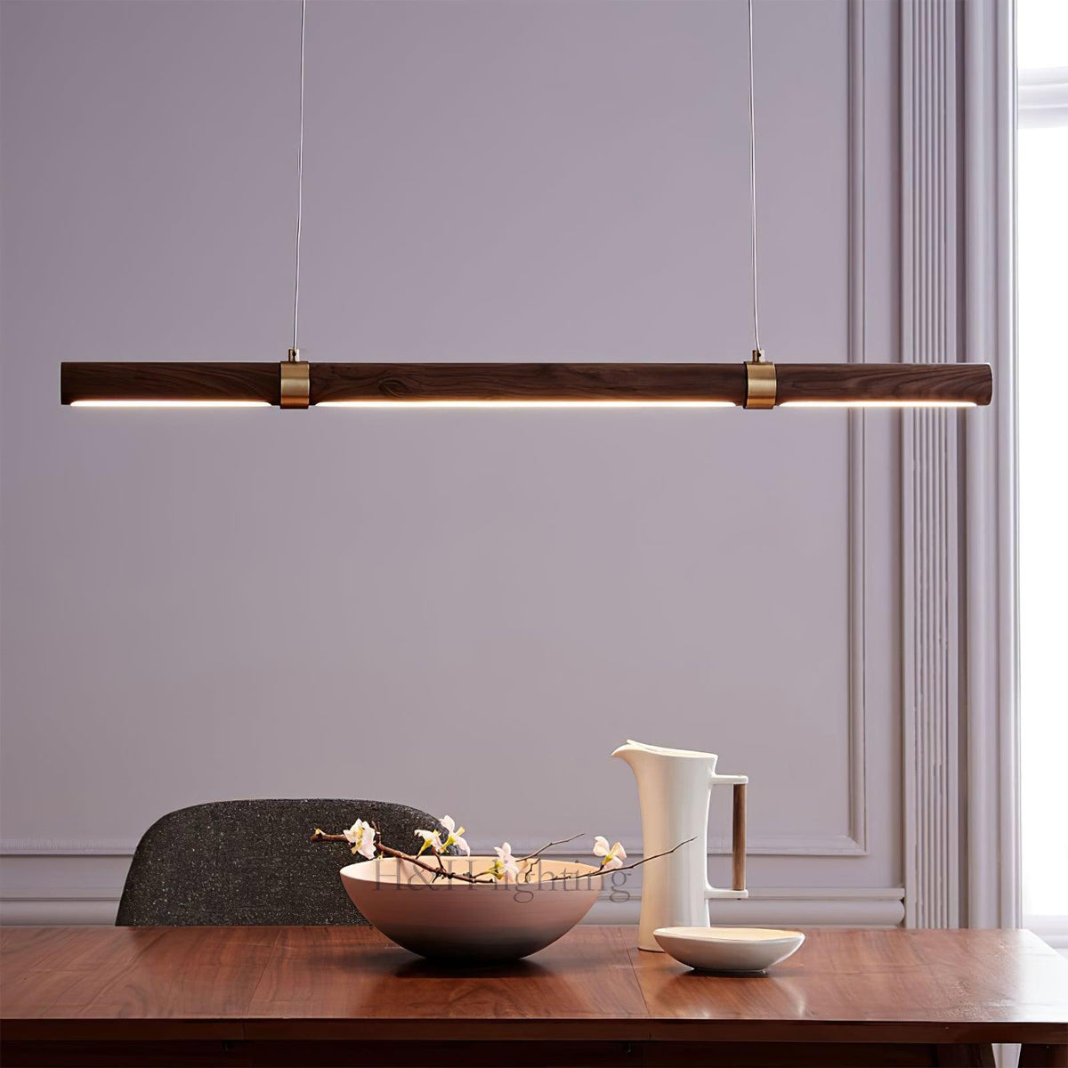 Quenel acryl hanglamp met minimalistisch ontwerp