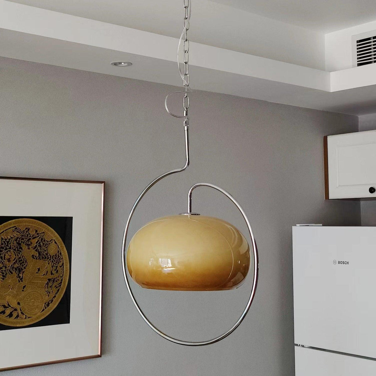 Medieval Premium Noordse kunst Swag glas hanglamp