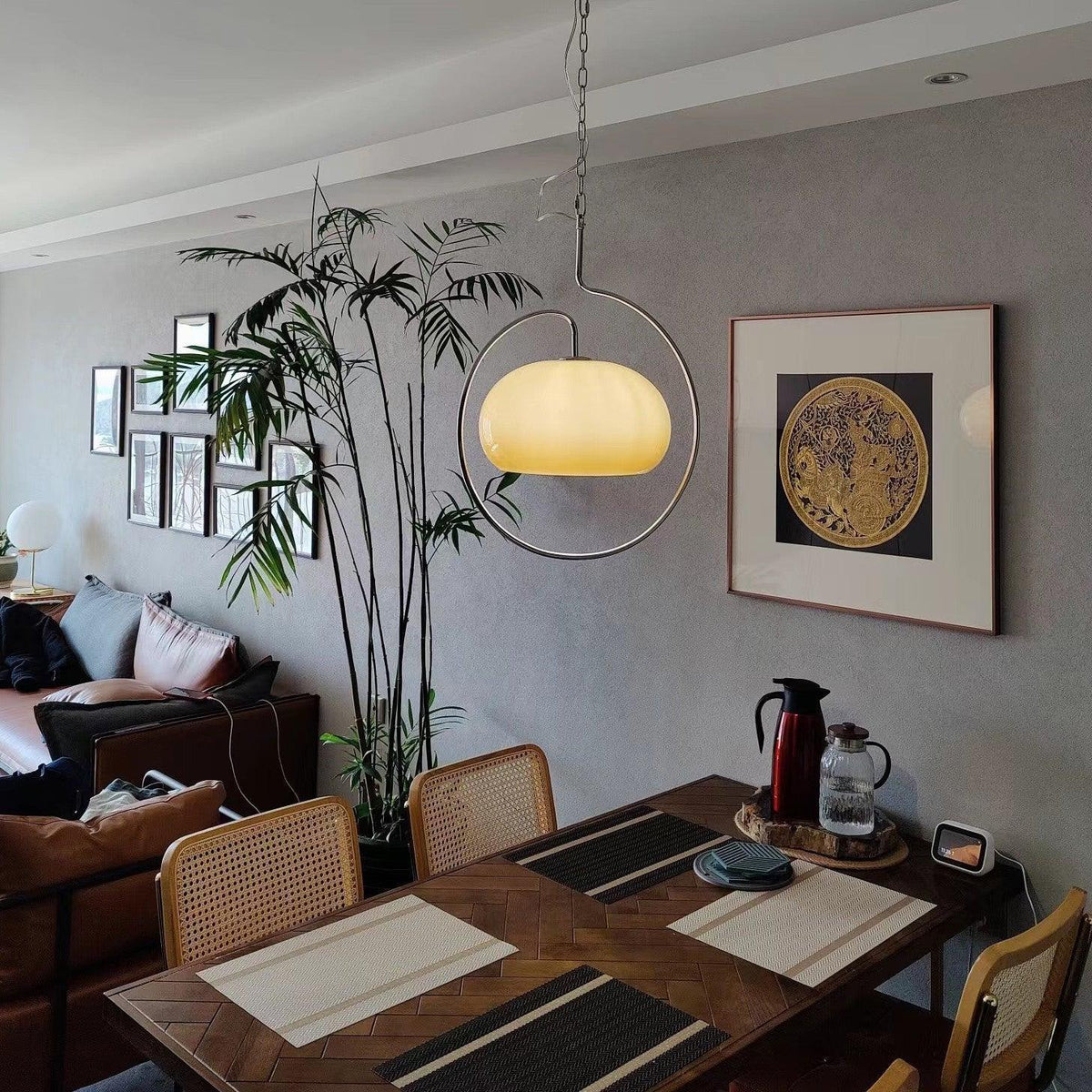 Medieval Premium Noordse kunst Swag glas hanglamp
