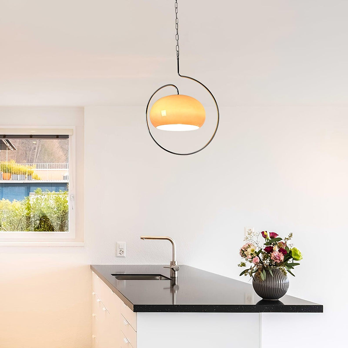 Medieval Premium Noordse kunst Swag glas hanglamp