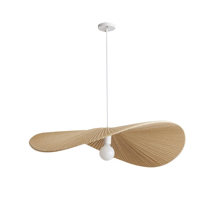 Cedrin hanglamp Wave Natuurlijk