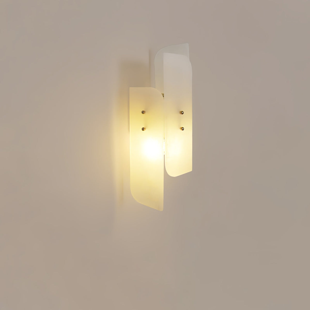 Eiroette albasten wandlamp