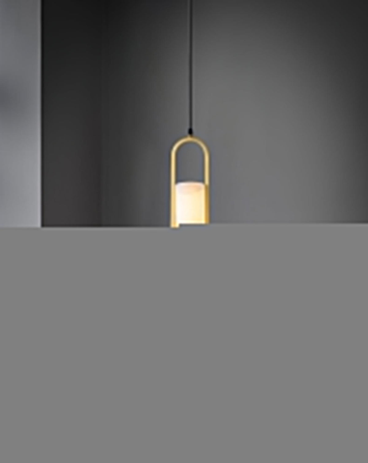 Svala Arch hanglamp met albast