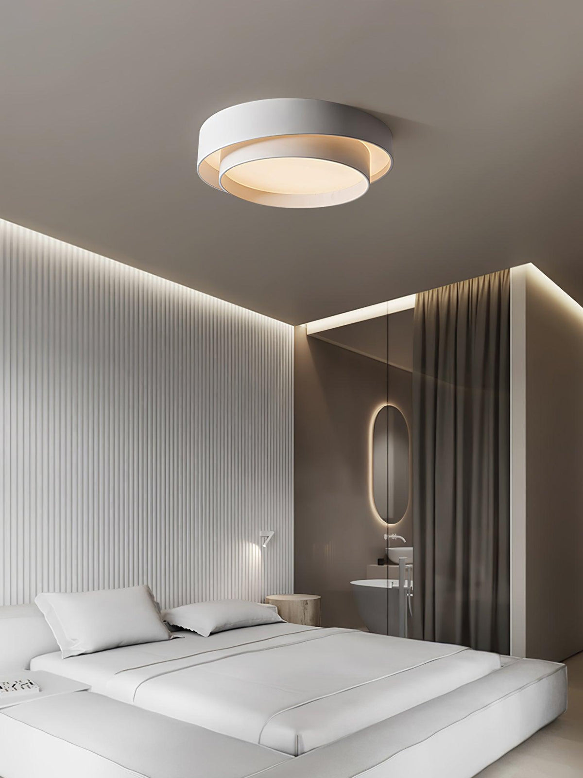 Velaline plafondlamp dubbele lagen moderne cilinder