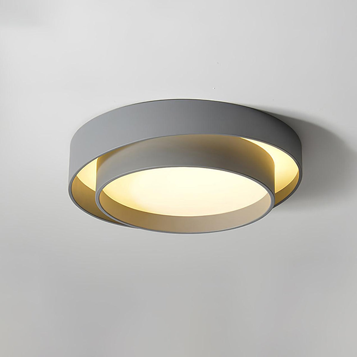 Velaline plafondlamp dubbele lagen moderne cilinder