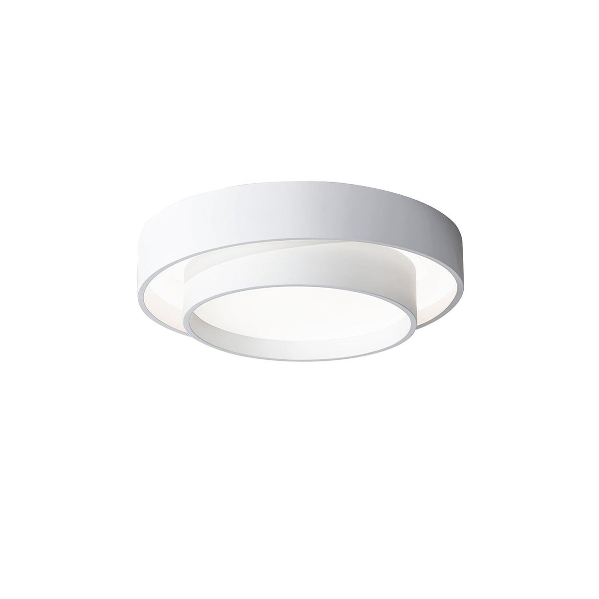 Velaline plafondlamp dubbele lagen moderne cilinder
