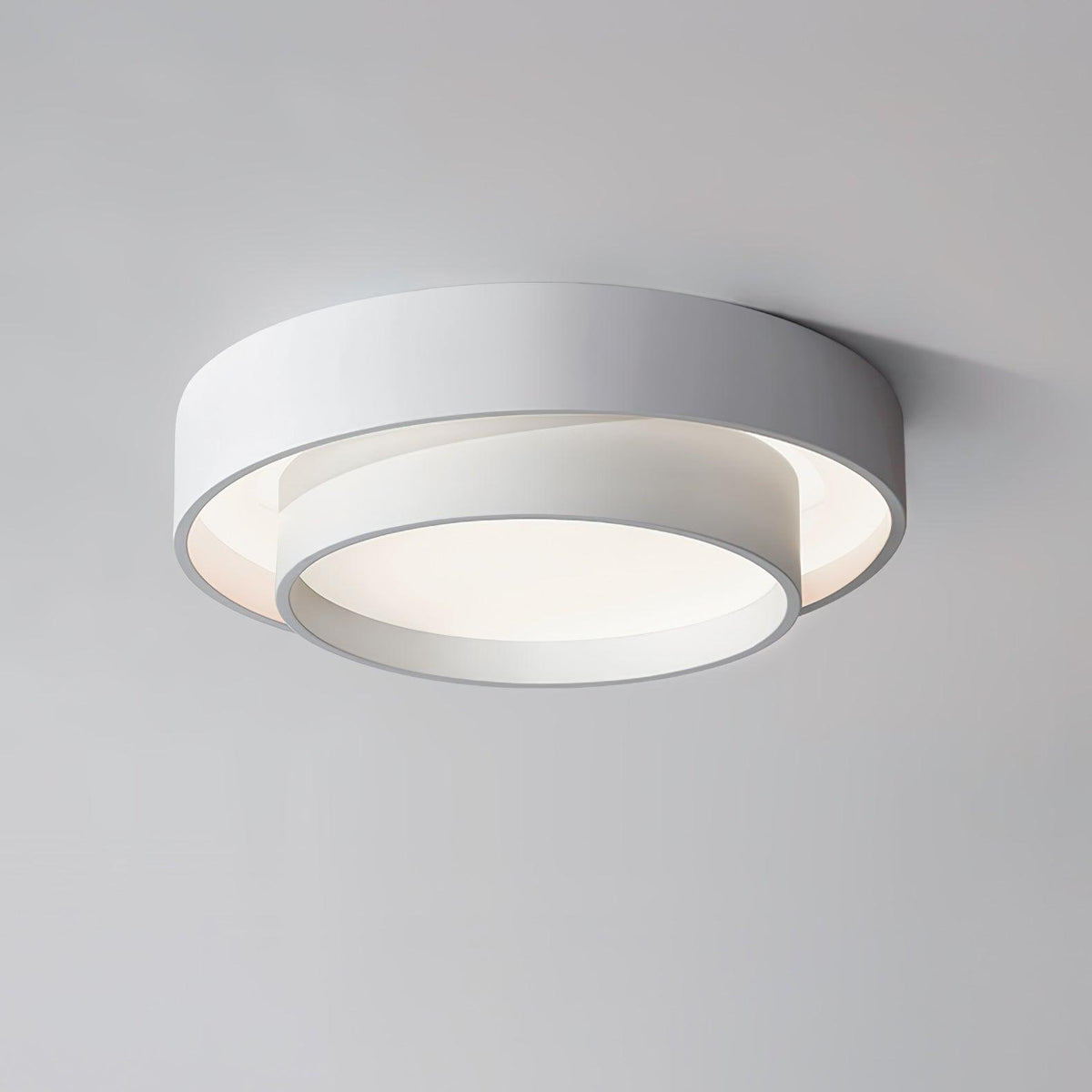 Velaline plafondlamp dubbele lagen moderne cilinder