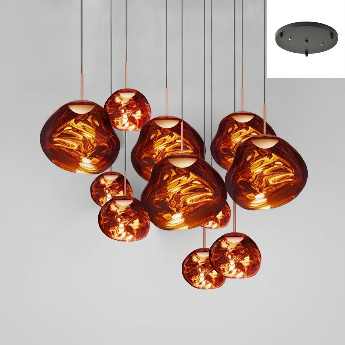 Lumora hanglamp Irregular Cluster Sculptural