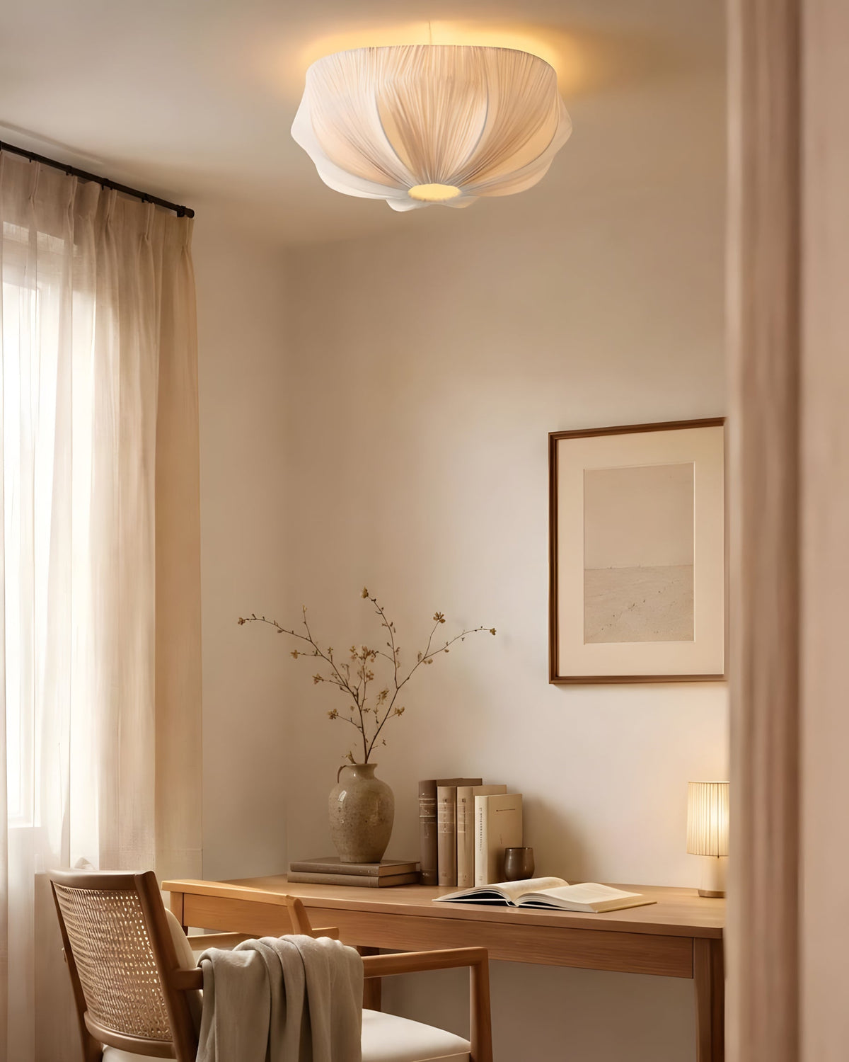 Elaineria vlakke plafondlamp