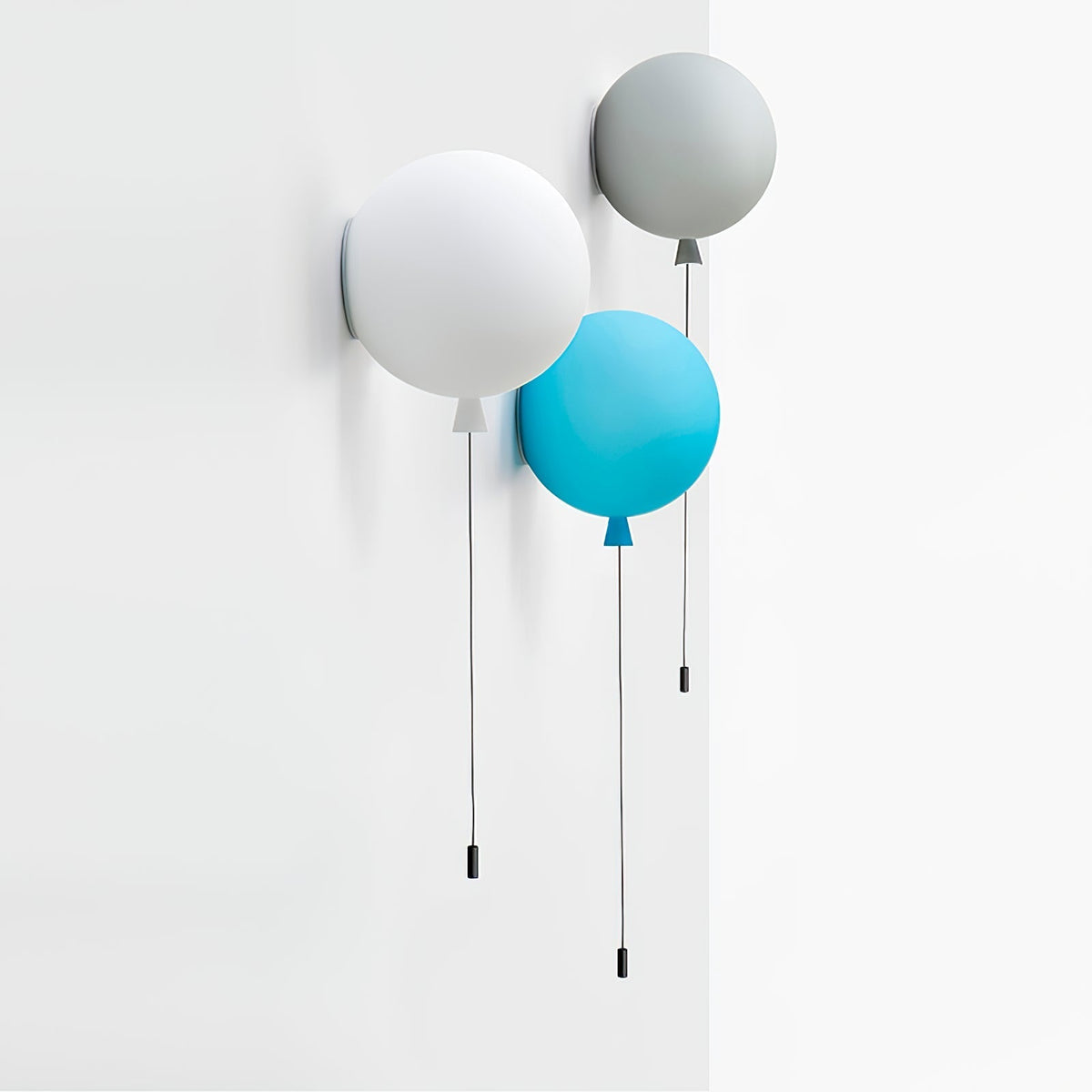 Kiri Vrolijk Dromerige ballonnen Kunststof Wandlamp