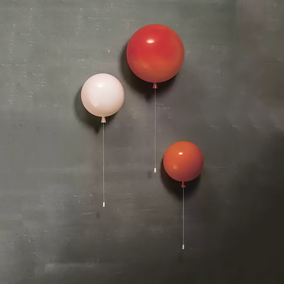 Kiri Vrolijk Dromerige ballonnen Kunststof Wandlamp