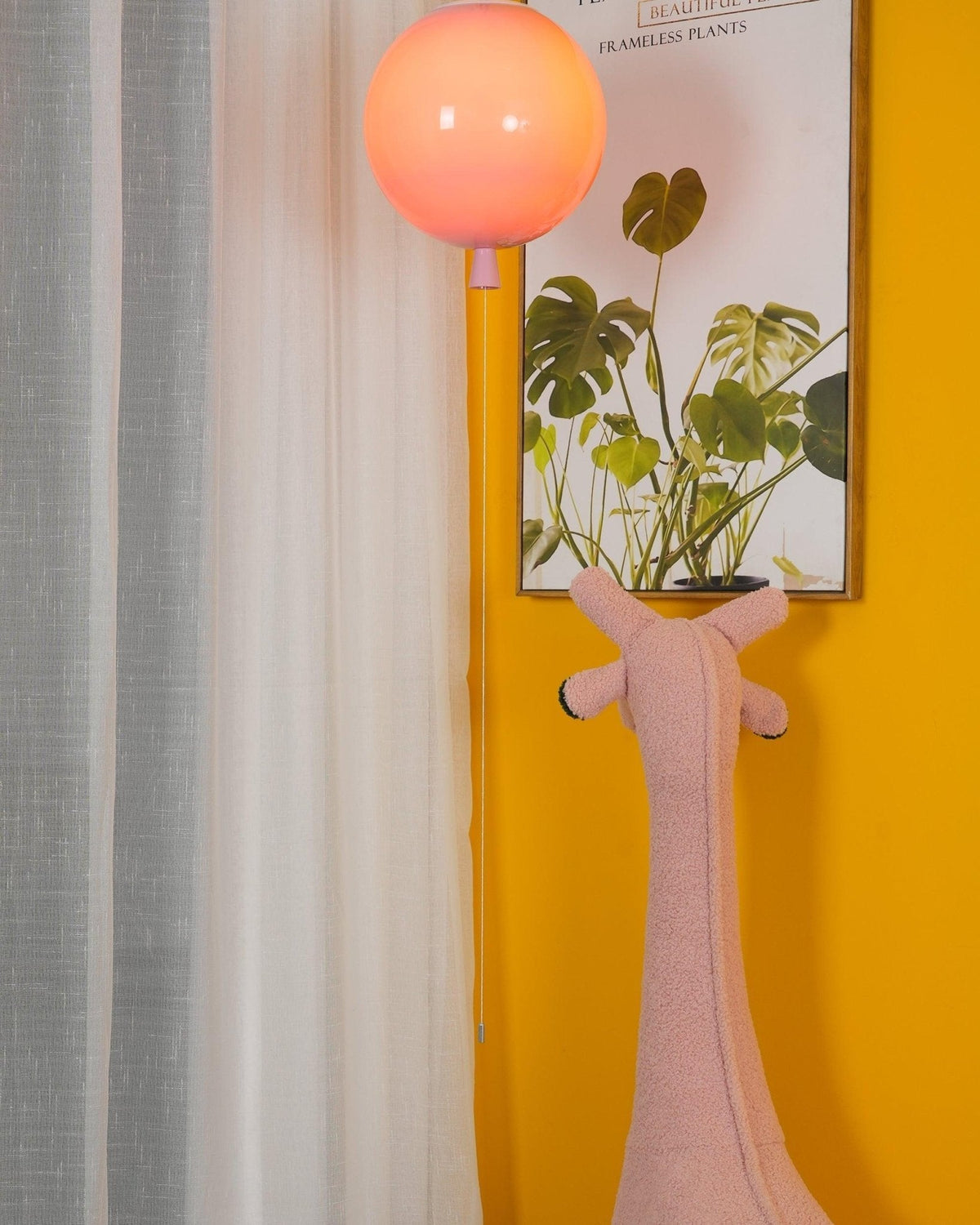 Elaron hanglamp ballonvorm speels